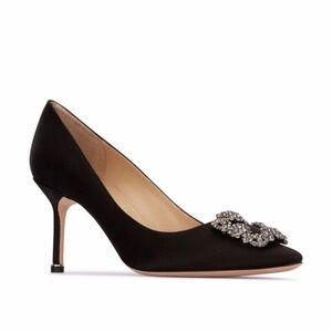 Manolo Blahnik 70mm Hangisi Pumpms 41IT/11US
